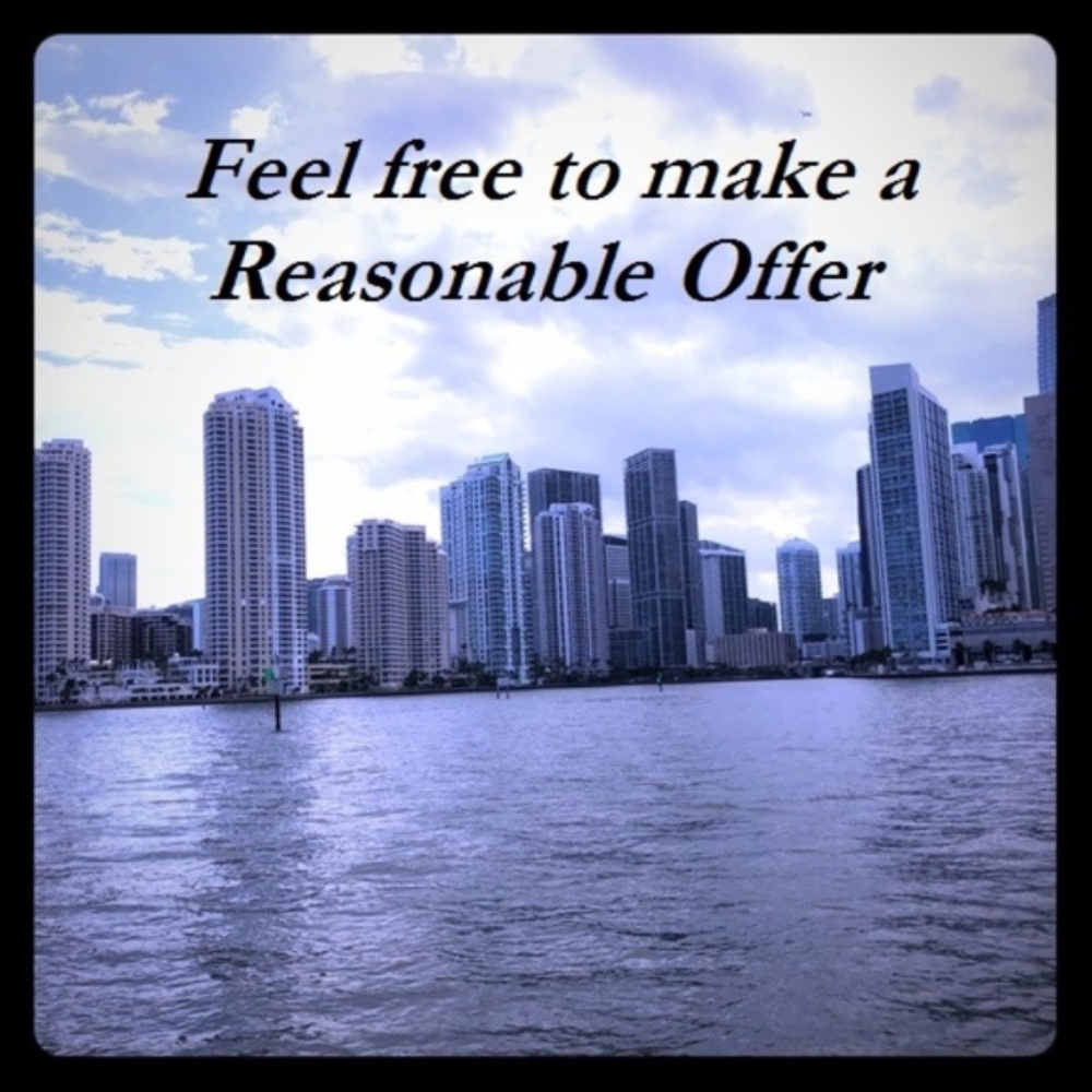 Reasonable Offers Only. No low ballers please :)